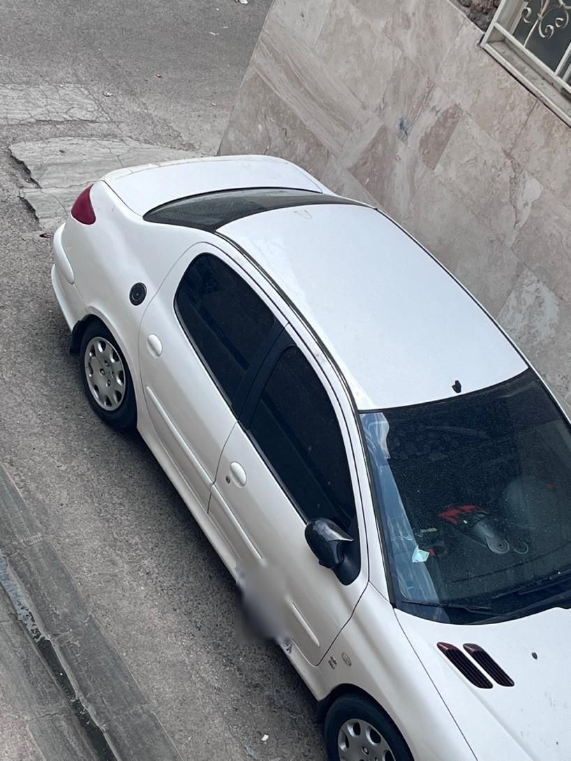 پژو ۲۰۶ صندوق دار v8 - 1387