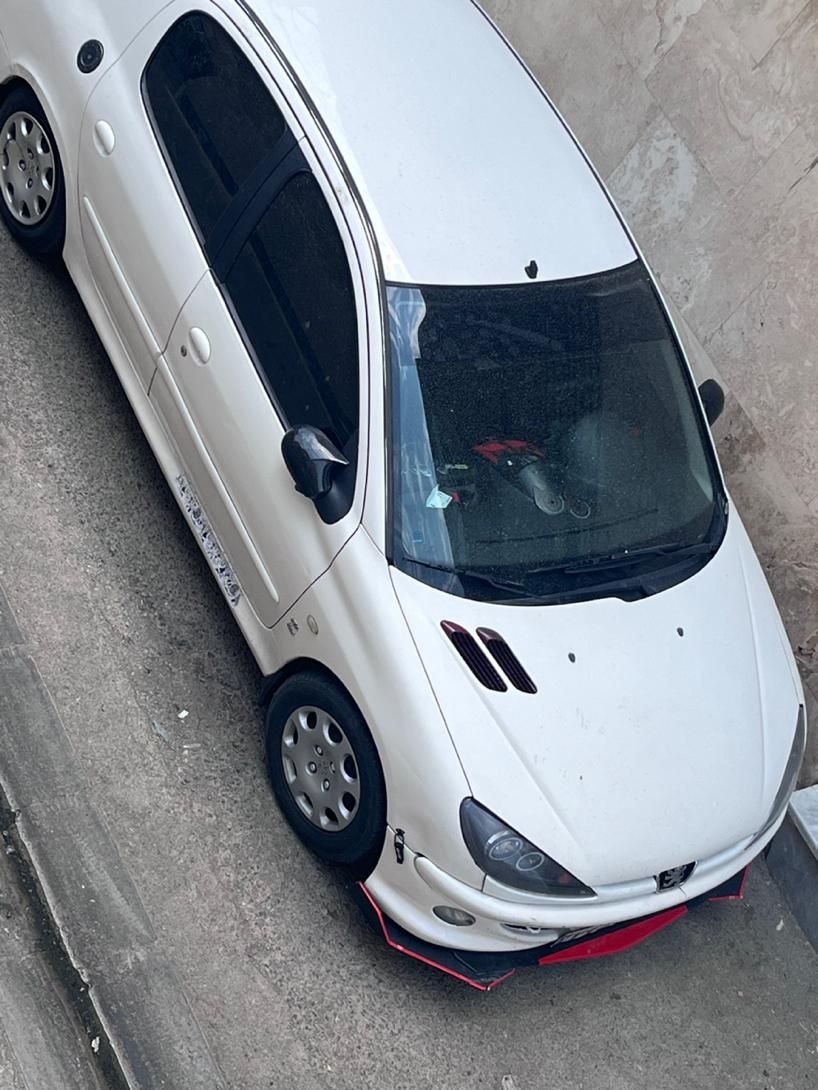 پژو ۲۰۶ صندوق دار v8 - 1387