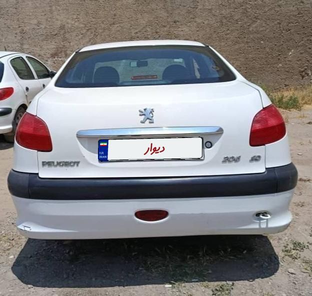 پژو ۲۰۶ صندوق دار v2 - 1388