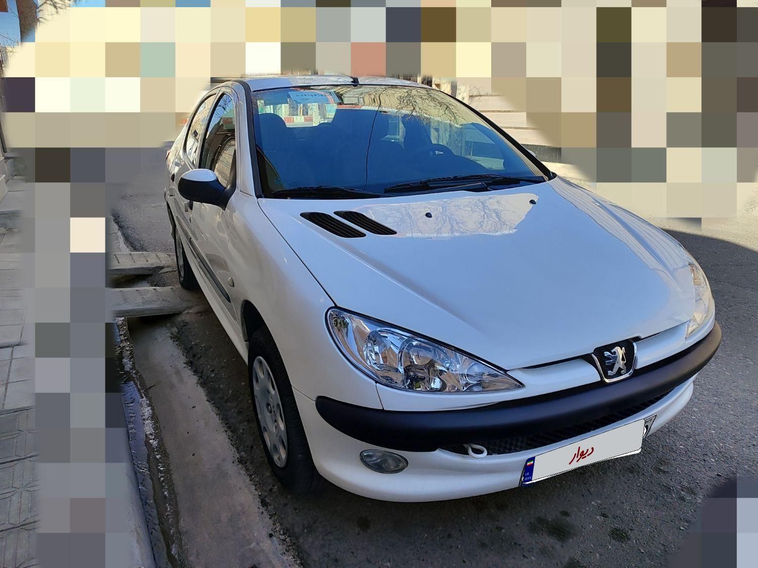 پژو ۲۰۶ صندوق دار v8 - 1394