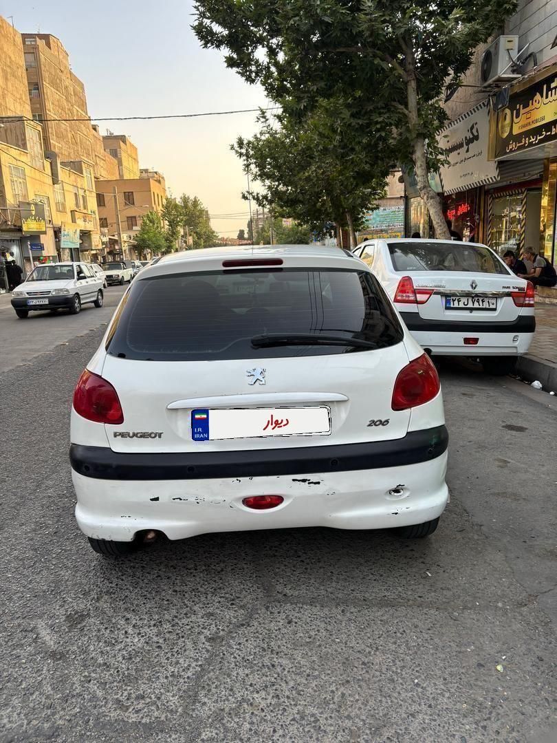 پژو 206 تیپ 2 - 1390