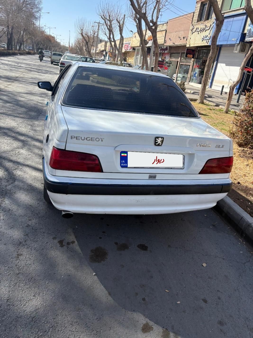 پژو پارس دوگانه سوز - 1386