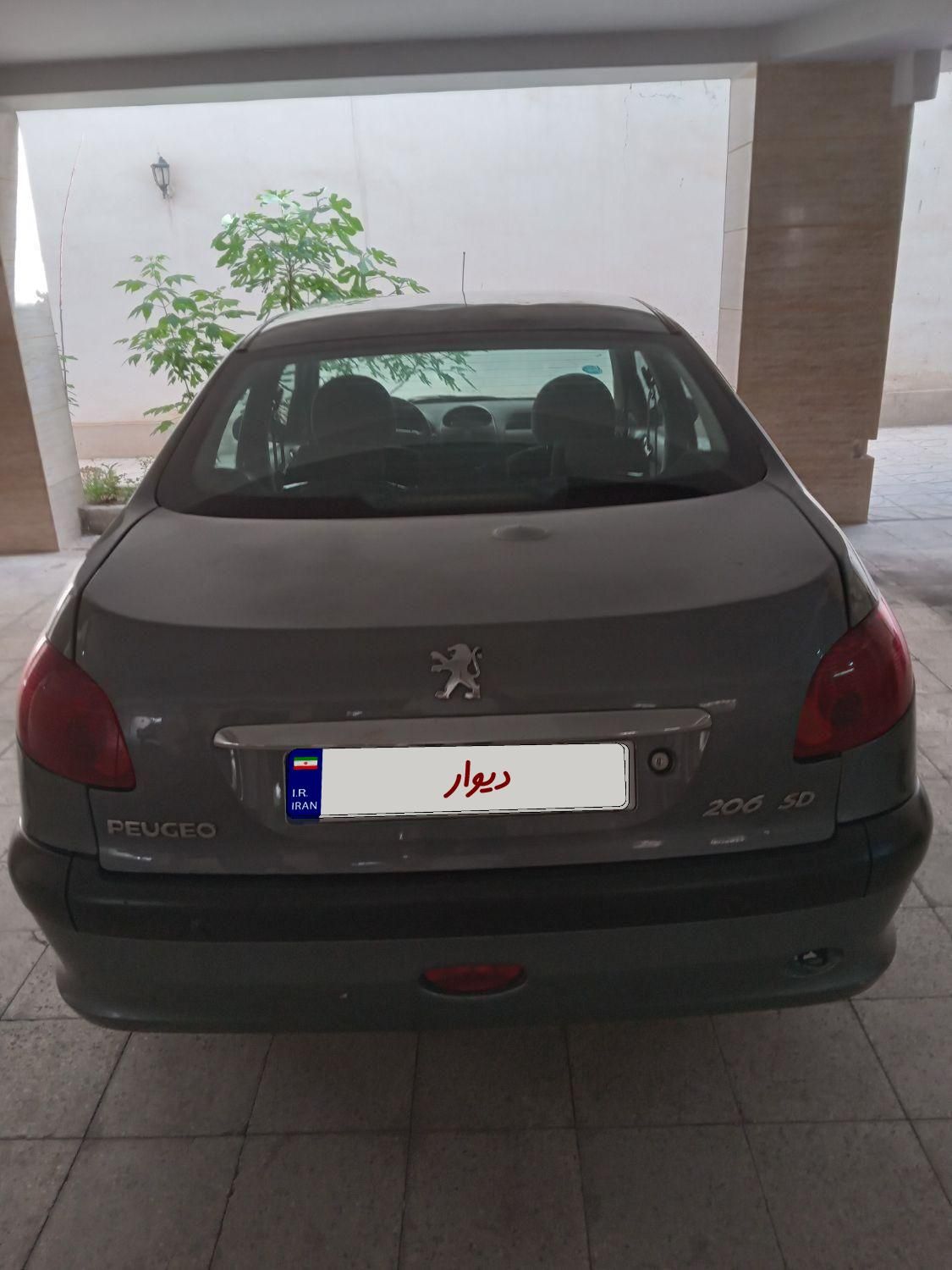 پژو ۲۰۶ صندوق دار v20 - 1388