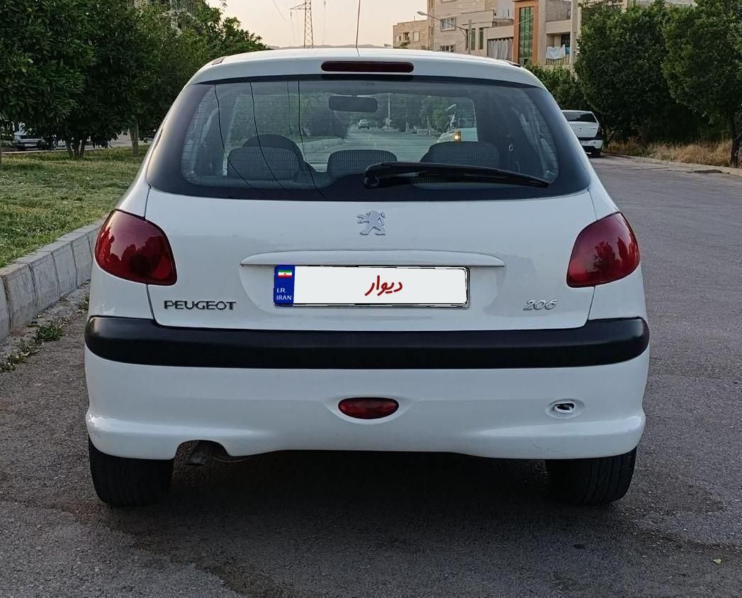 پژو 206 تیپ 5 - 1396
