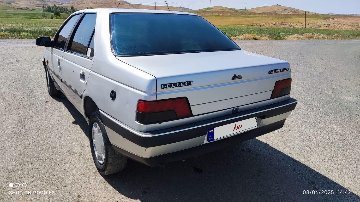 پژو 405 GLX - دوگانه سوز - 1387