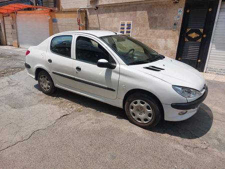 پژو ۲۰۶ صندوق دار v8 - 1396