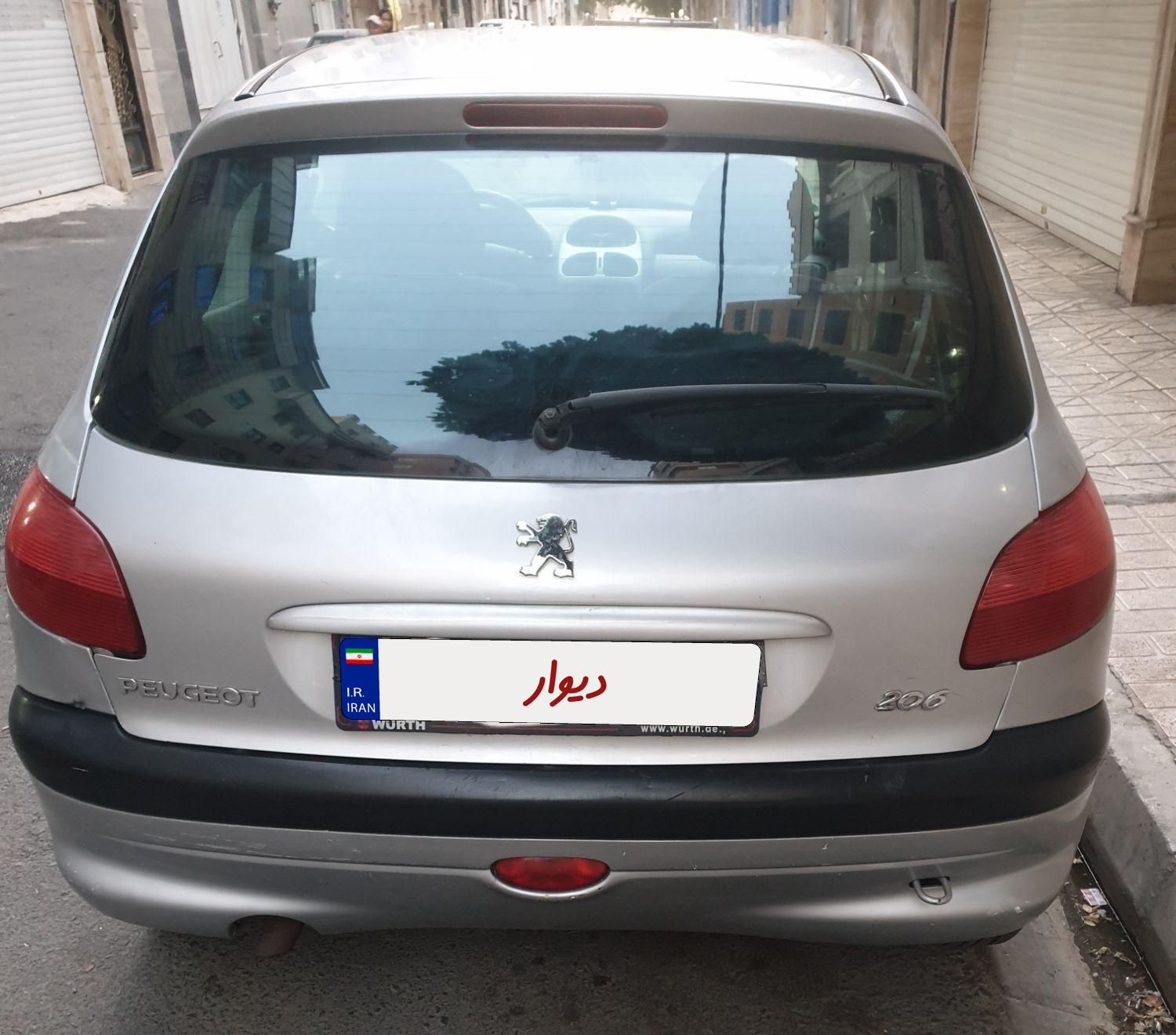پژو 206 تیپ 2 - 1384