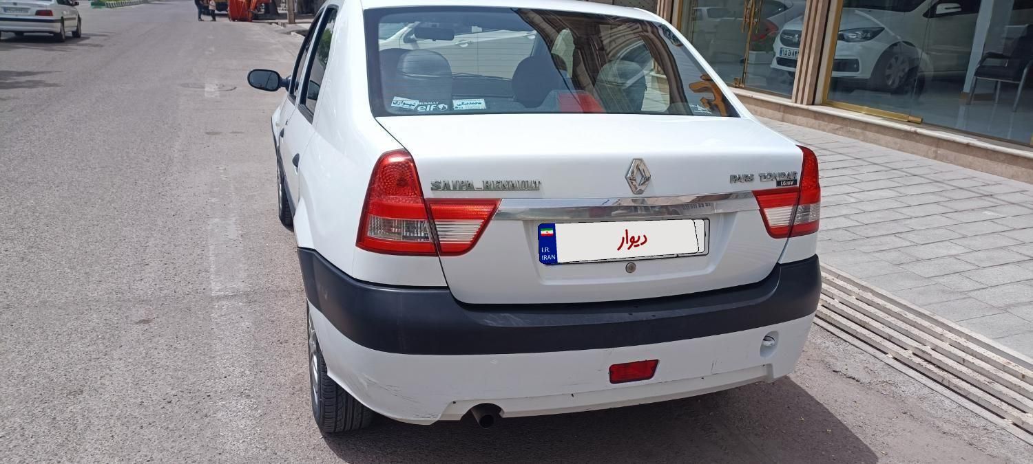 رنو پارس تندر گیربکس JHQ + مولتی مدیا - 1395