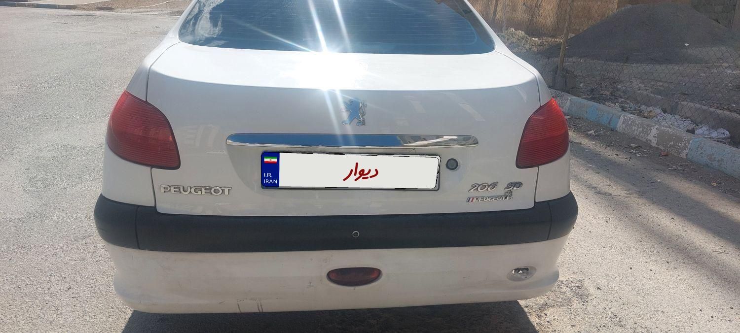 پژو ۲۰۶ صندوق دار v9 - 1389