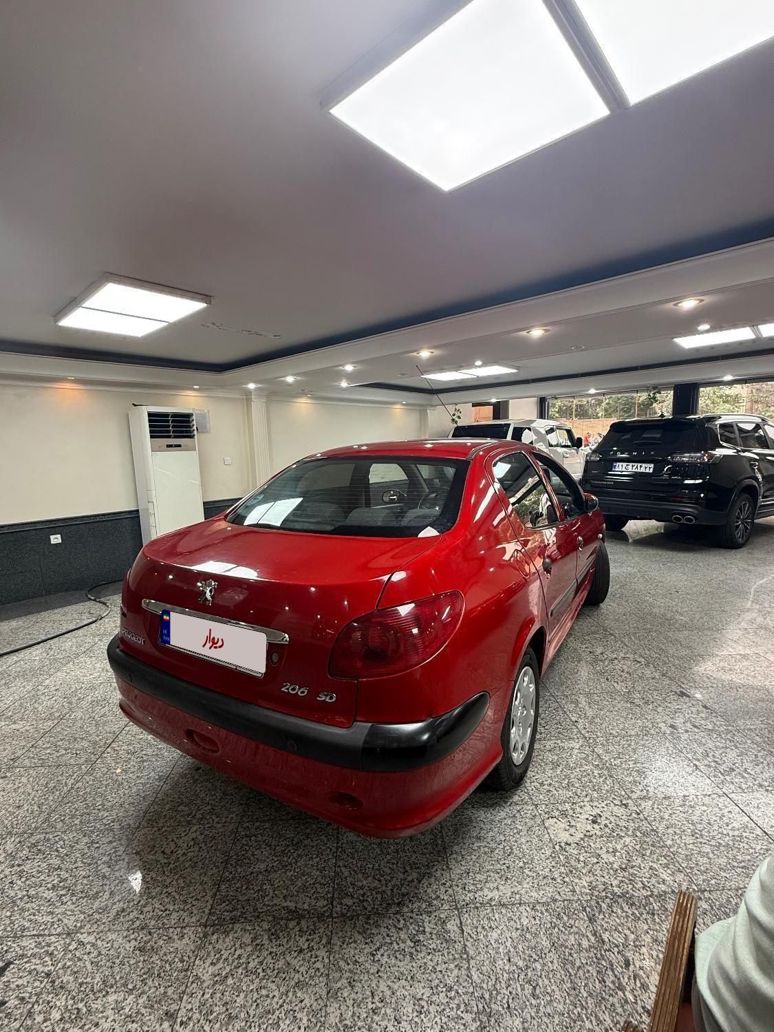 پژو ۲۰۶ صندوق دار v8 - 1397