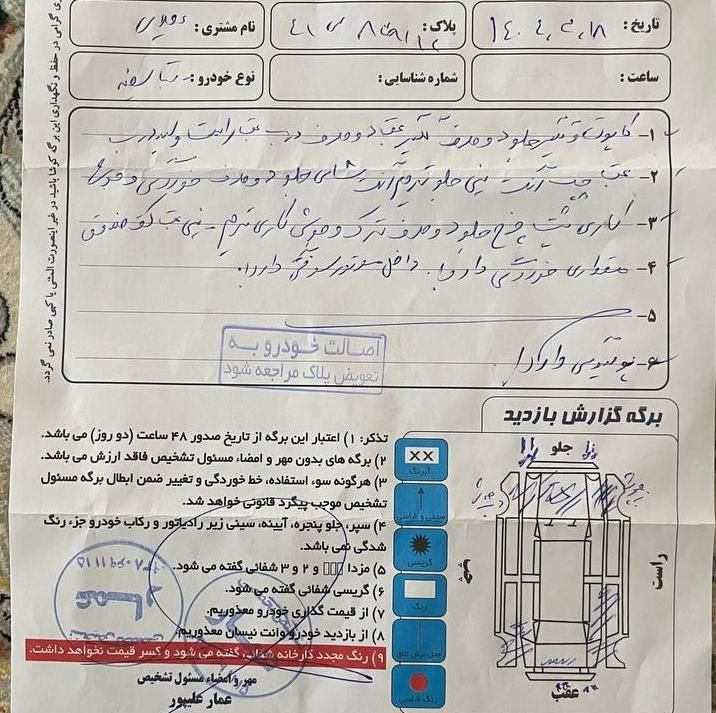 تیبا صندوق دار SX - 1396