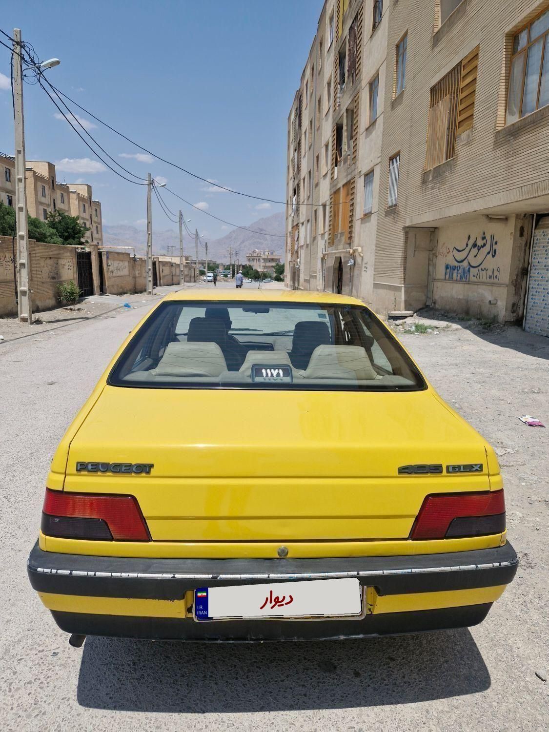 پژو 405 GLX - دوگانه سوز - 1396