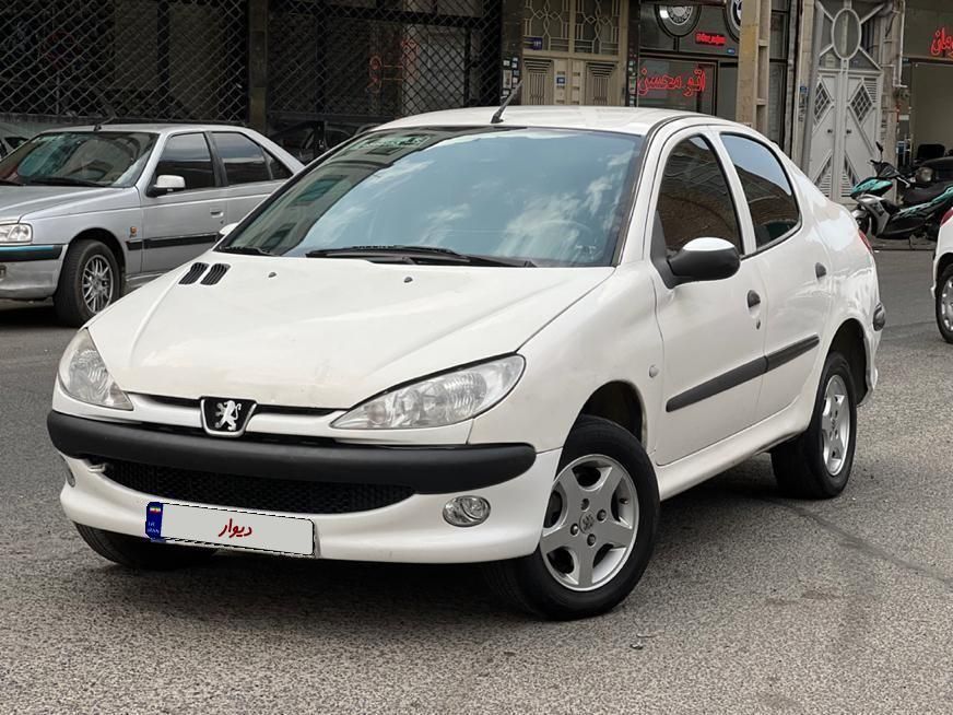 پژو ۲۰۶ صندوق دار v8 - 1387
