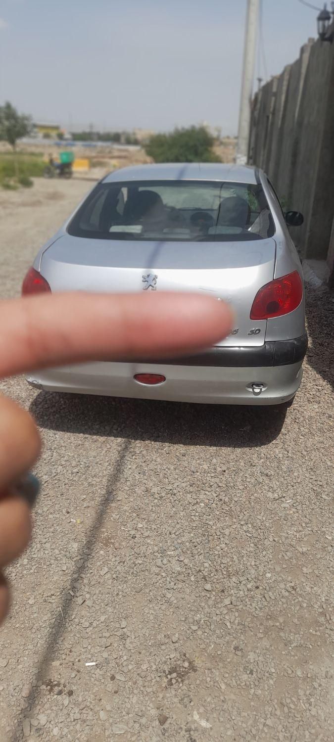 پژو ۲۰۶ صندوق دار v1 - 1386