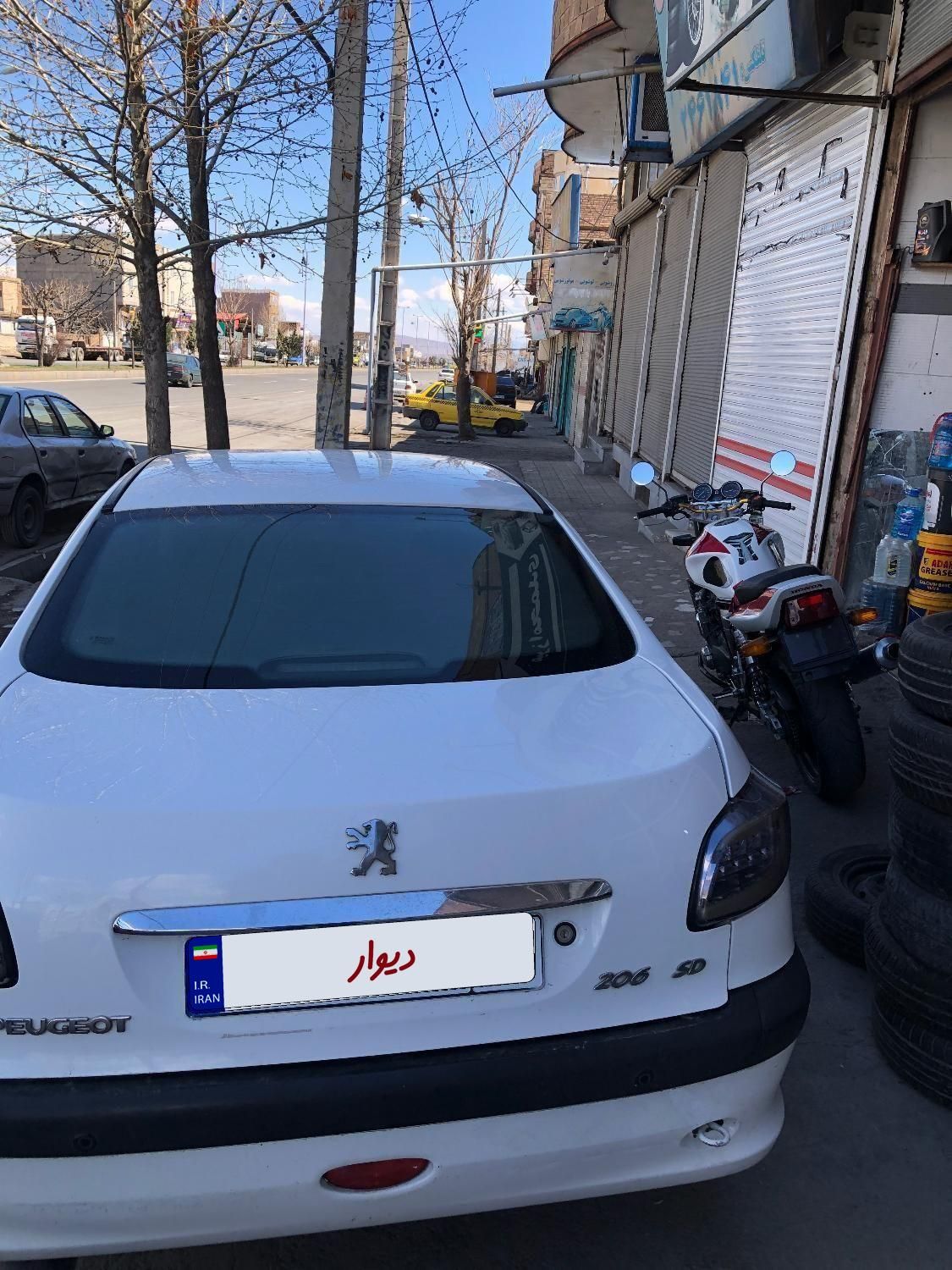 پژو ۲۰۶ صندوق دار v8 - 1395
