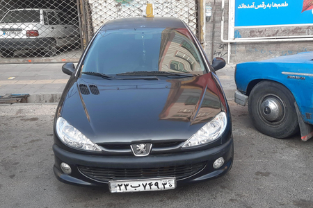 پژو ۲۰۶ صندوق دار v1 - 1389