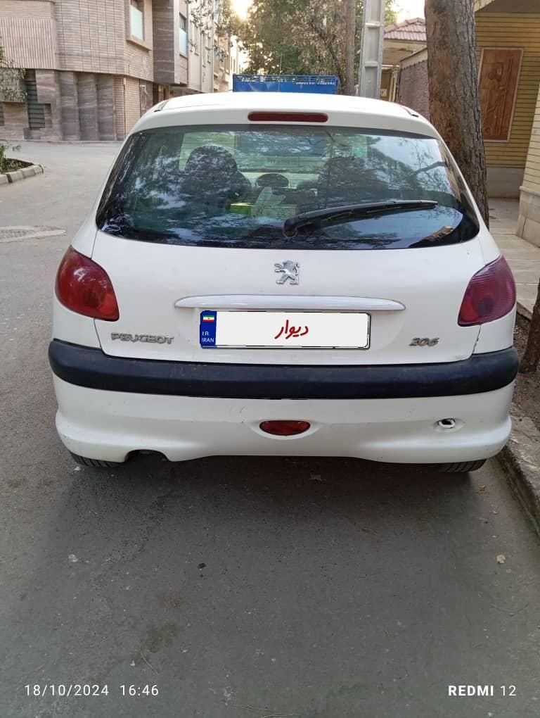 پژو 206 تیپ 2 - 1387