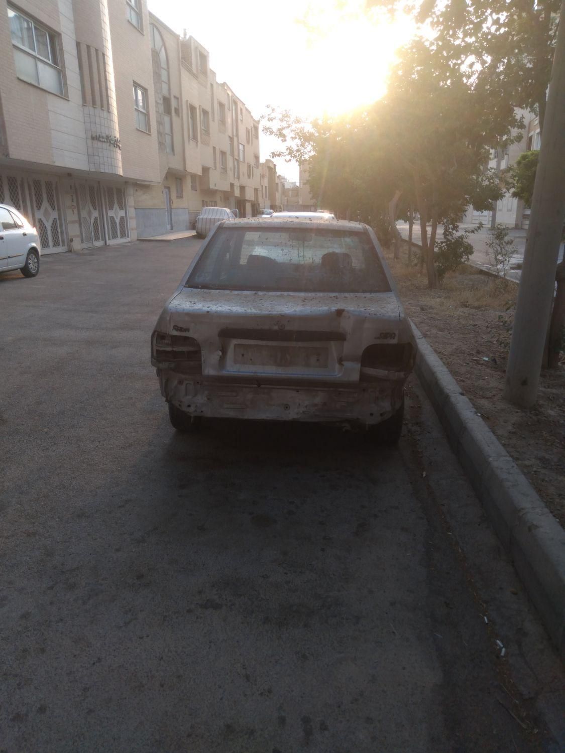 پراید صبا بنزینی - 1386