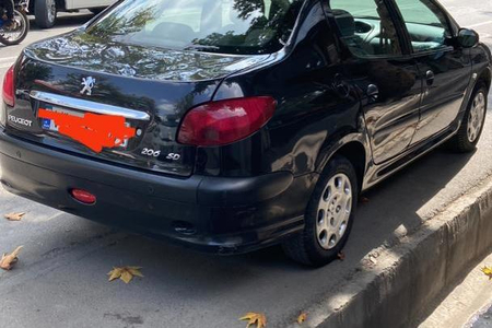 پژو ۲۰۶ صندوق دار v8 - 1395
