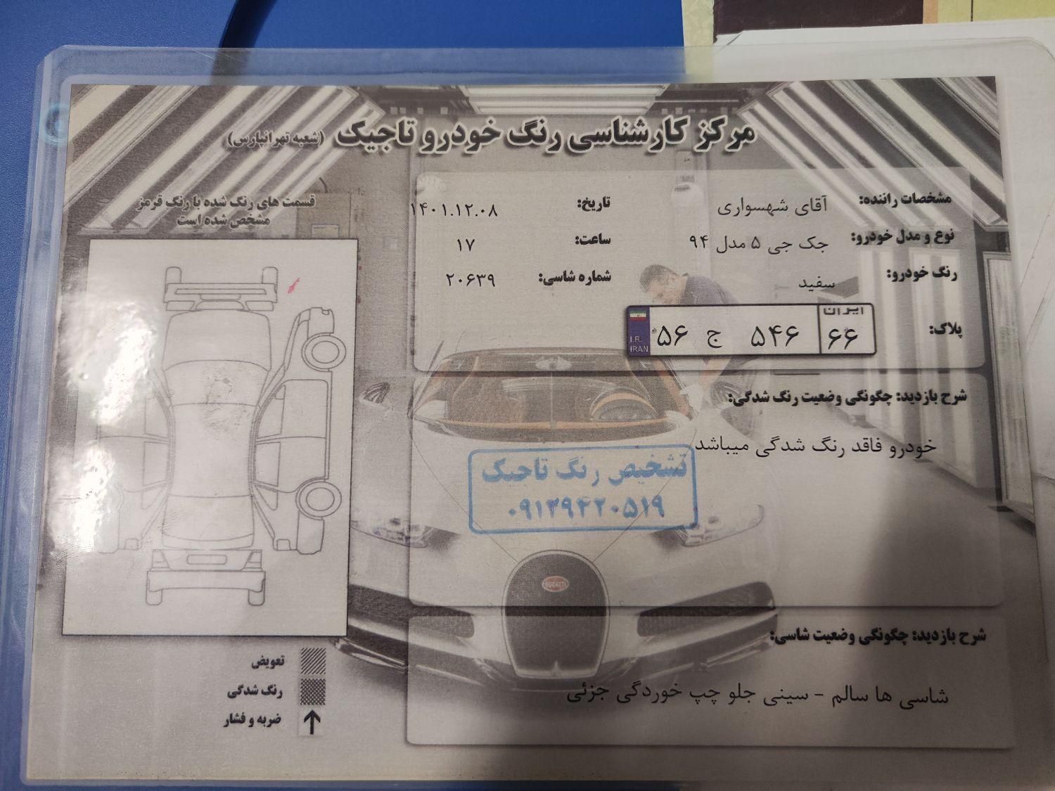 جک J5 اتوماتیک - 2015