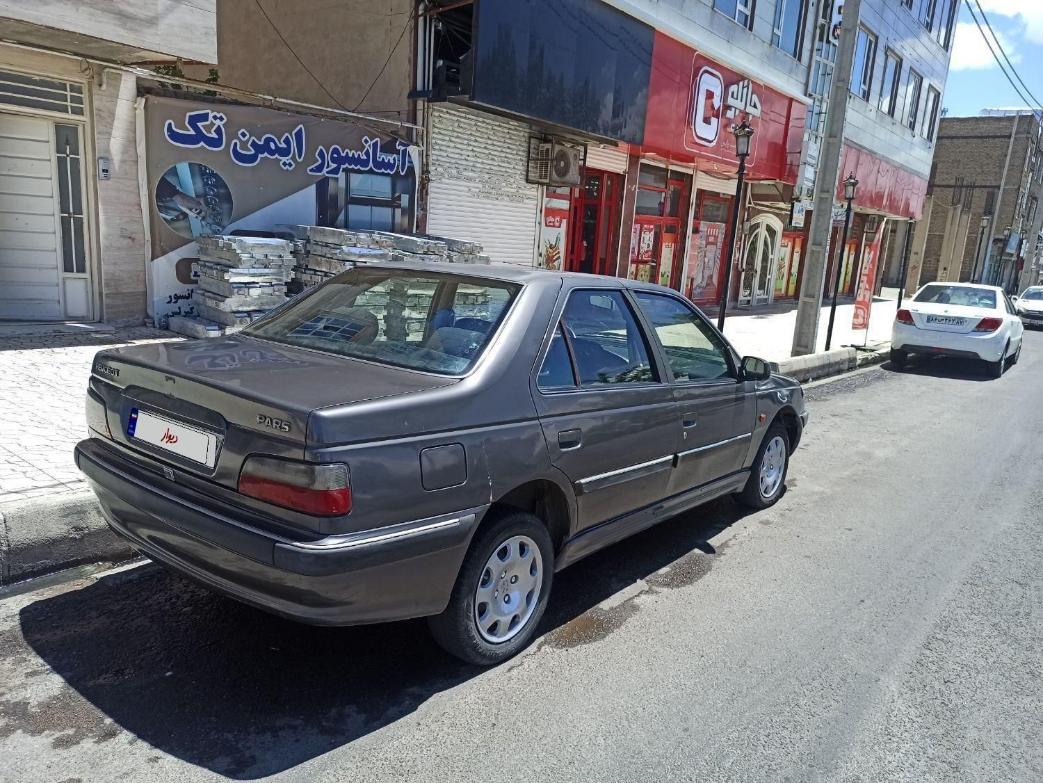 پژو پارس دوگانه سوز - 1380
