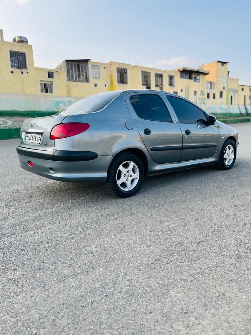 پژو ۲۰۶ صندوق دار v20 - 1391