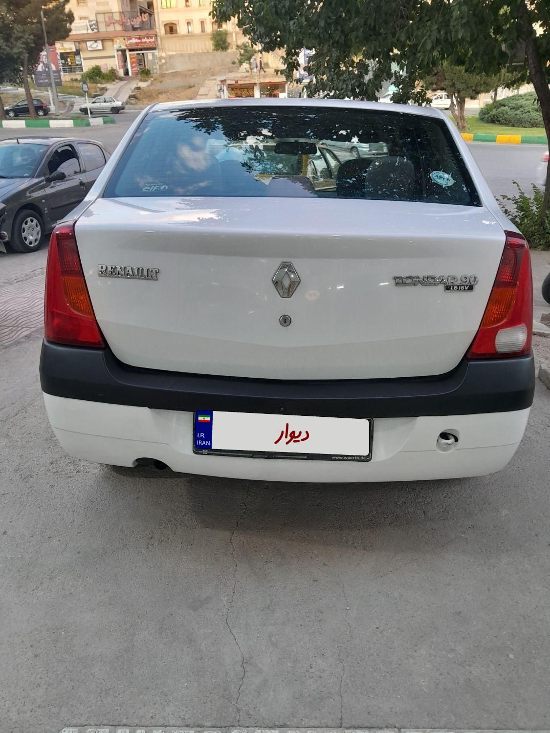 رنو پارس تندر گیربکس JHQ + مولتی مدیا - 1395