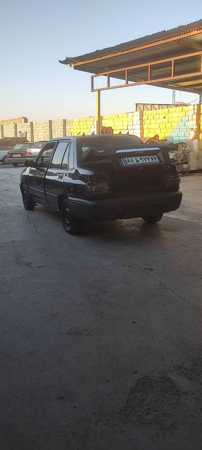 پراید صبا بنزینی - 1386