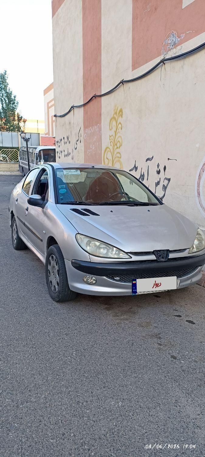 پژو ۲۰۶ صندوق دار v8 - 1386
