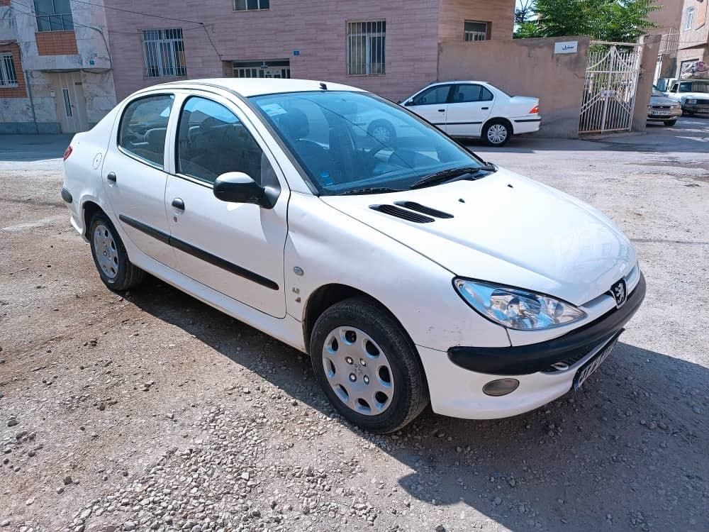 پژو ۲۰۶ صندوق دار v8 - 1387
