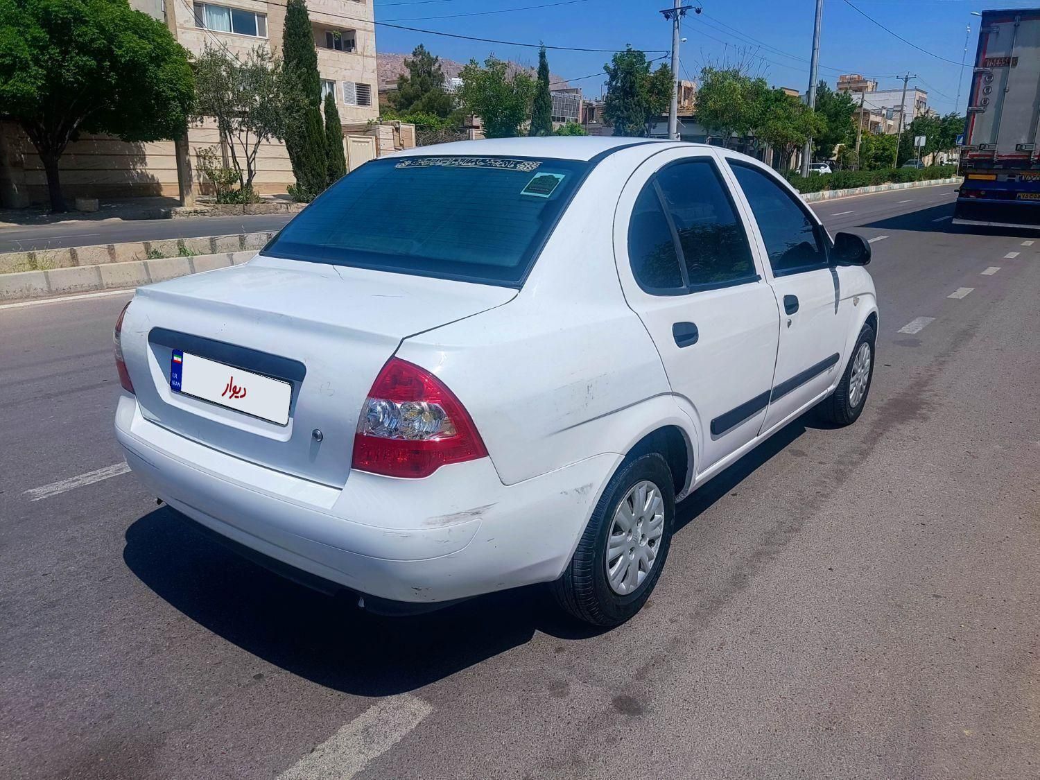 تیبا صندوق دار EX دوگانه سوز - 1393