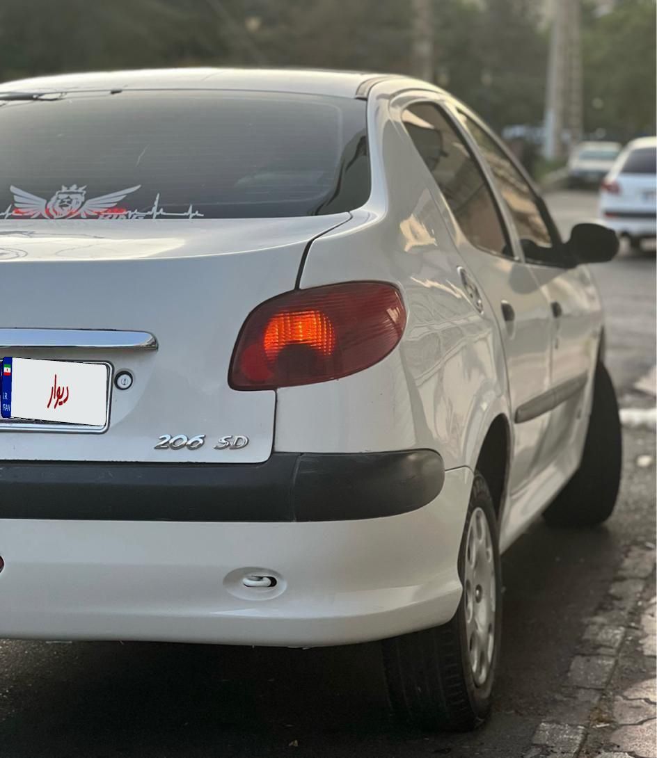 پژو ۲۰۶ صندوق دار v1 - 1389