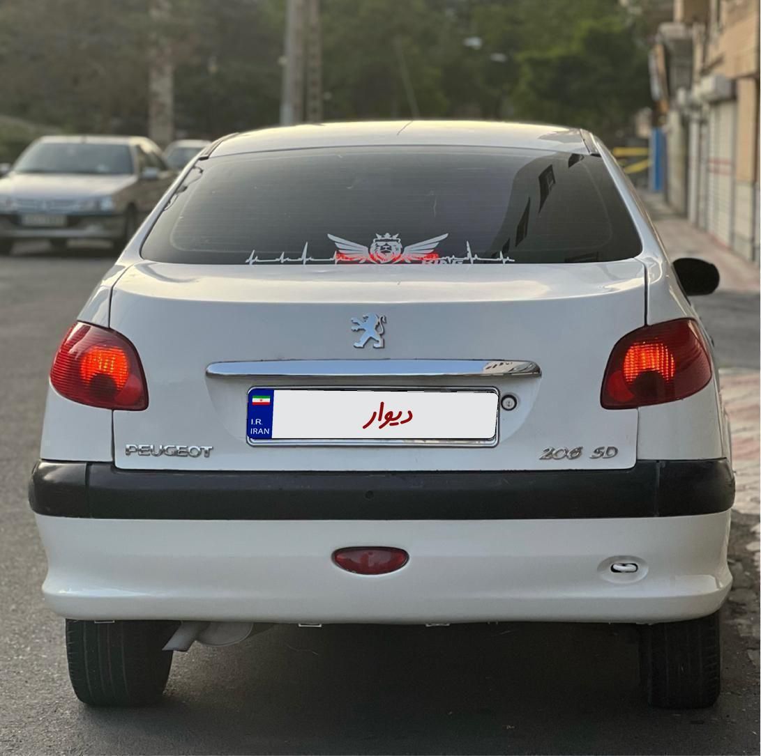 پژو ۲۰۶ صندوق دار v1 - 1389