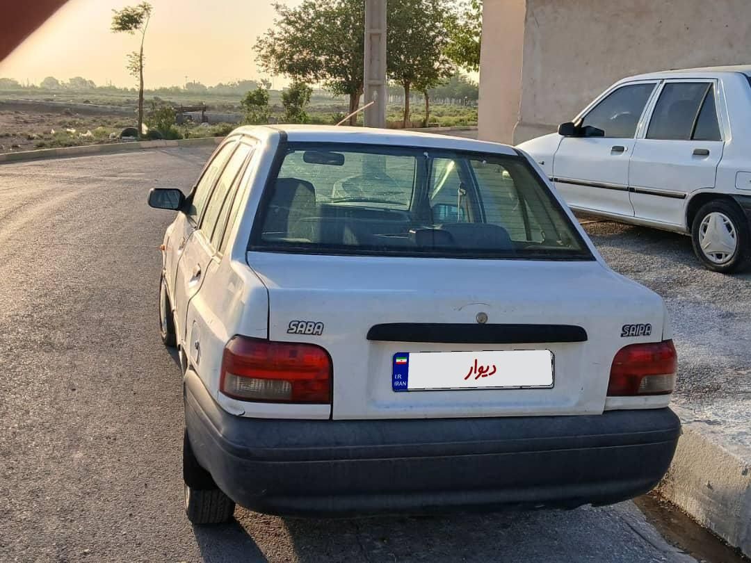 پراید صبا بنزینی - 1386