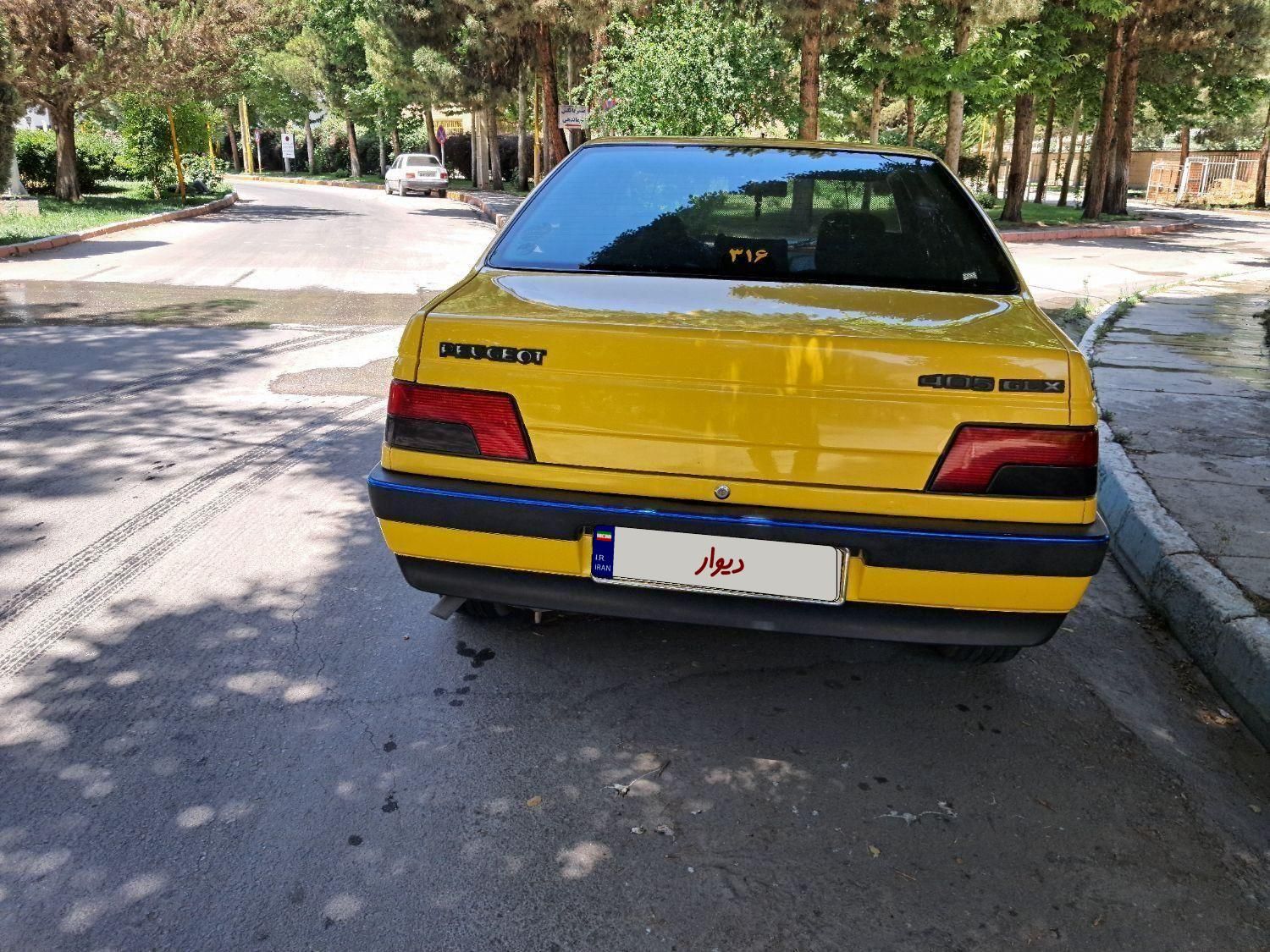 پژو 405 GLX - دوگانه سوز - 1397