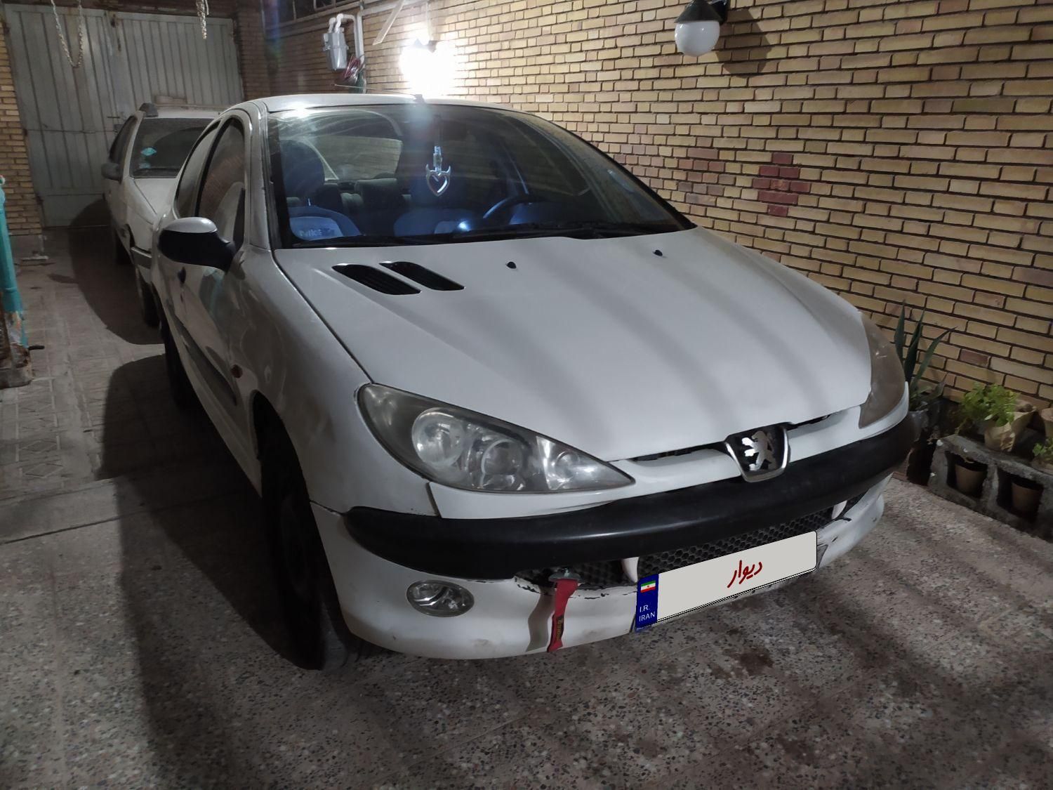 پژو ۲۰۶ صندوق دار v8 - 1387