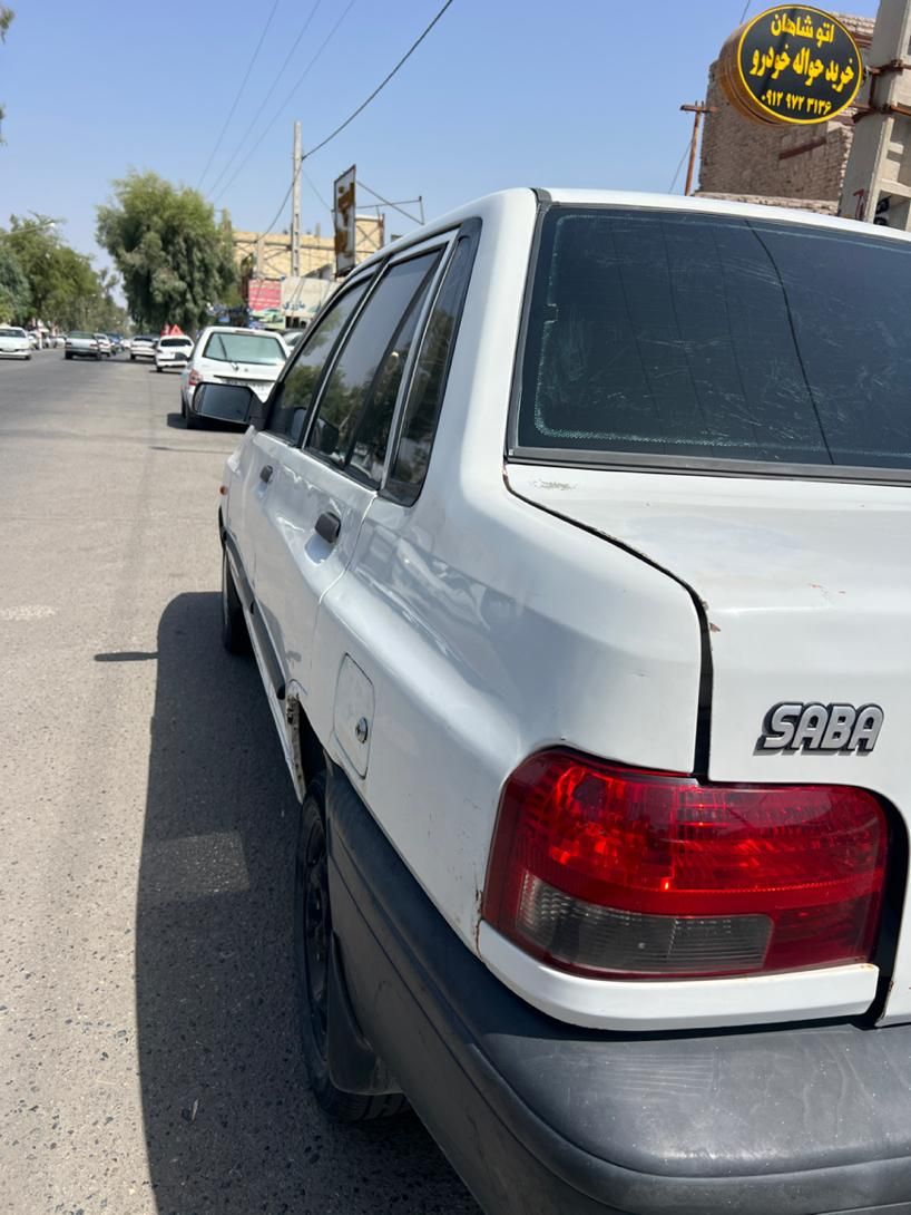 پراید صبا بنزینی - 1387