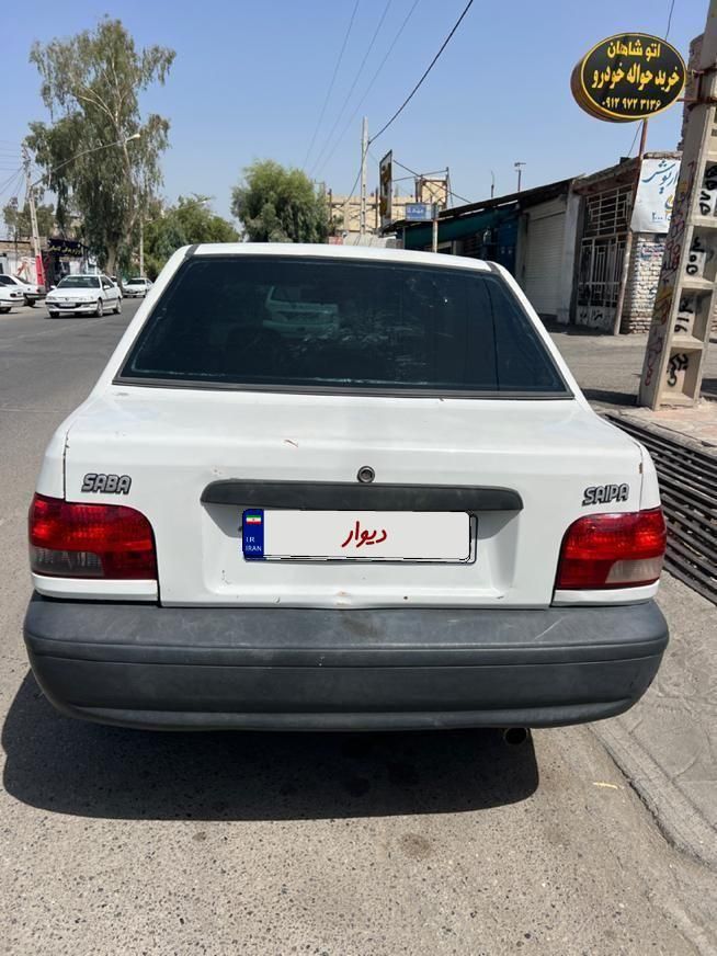 پراید صبا بنزینی - 1387
