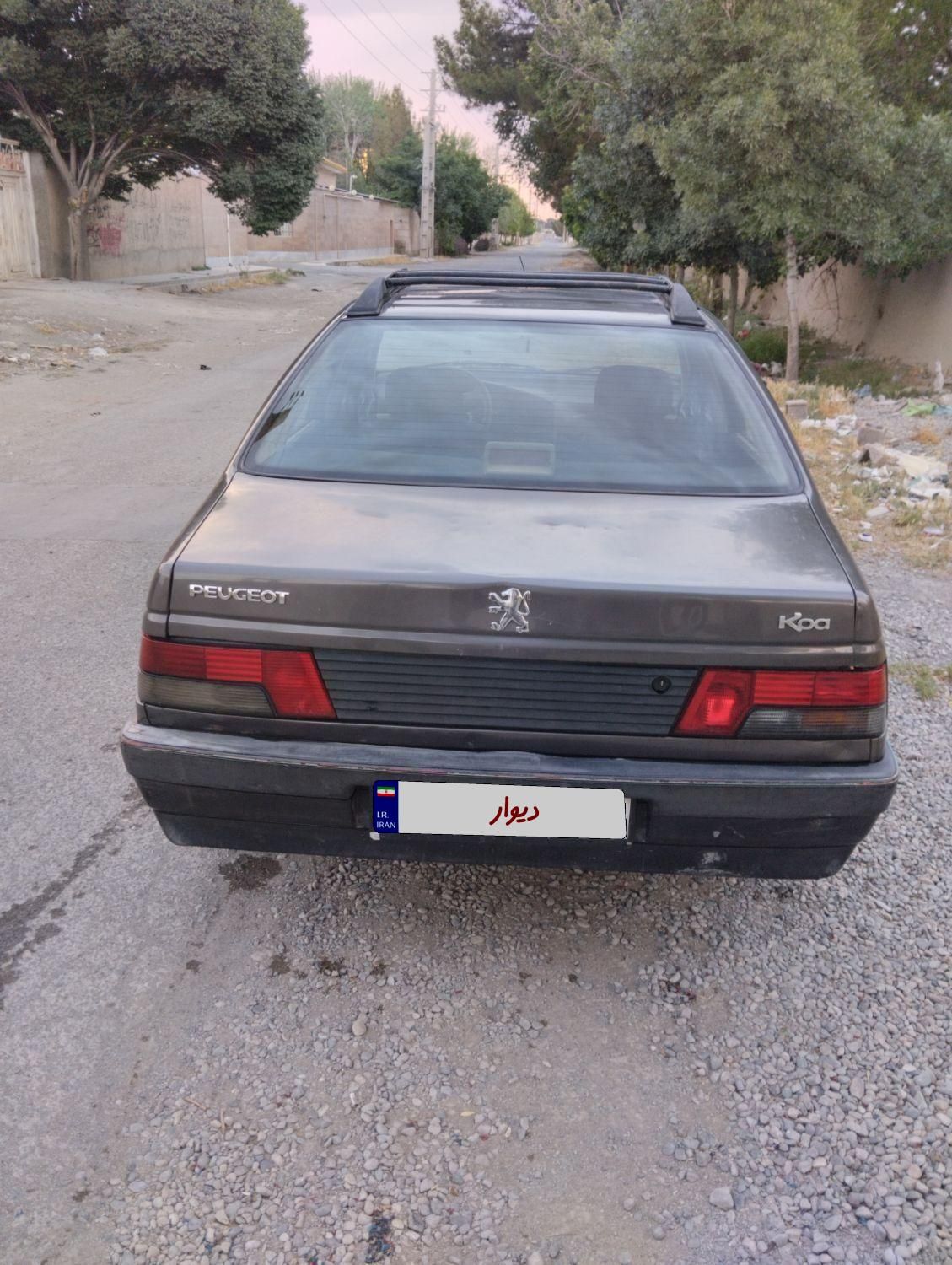 پژو روآ دوگانه سوز - 1387
