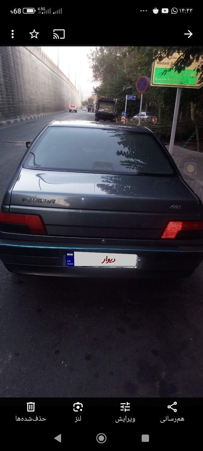 پژو 405 GLX - دوگانه سوز - 1394