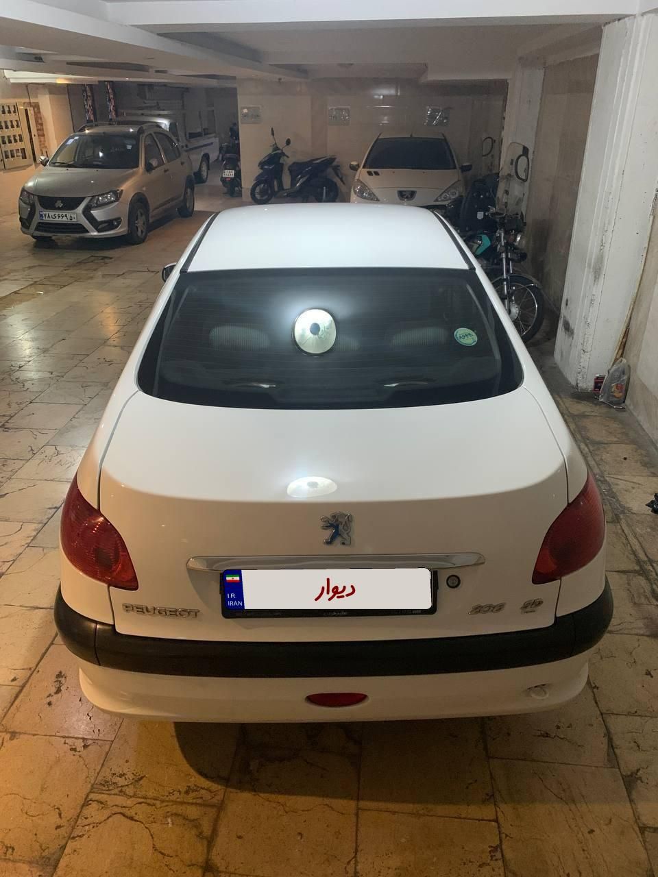 پژو ۲۰۶ صندوق دار v8 - 1394