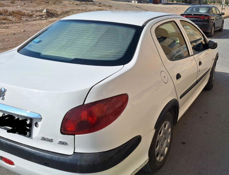 پژو ۲۰۶ صندوق دار v8 - 1397