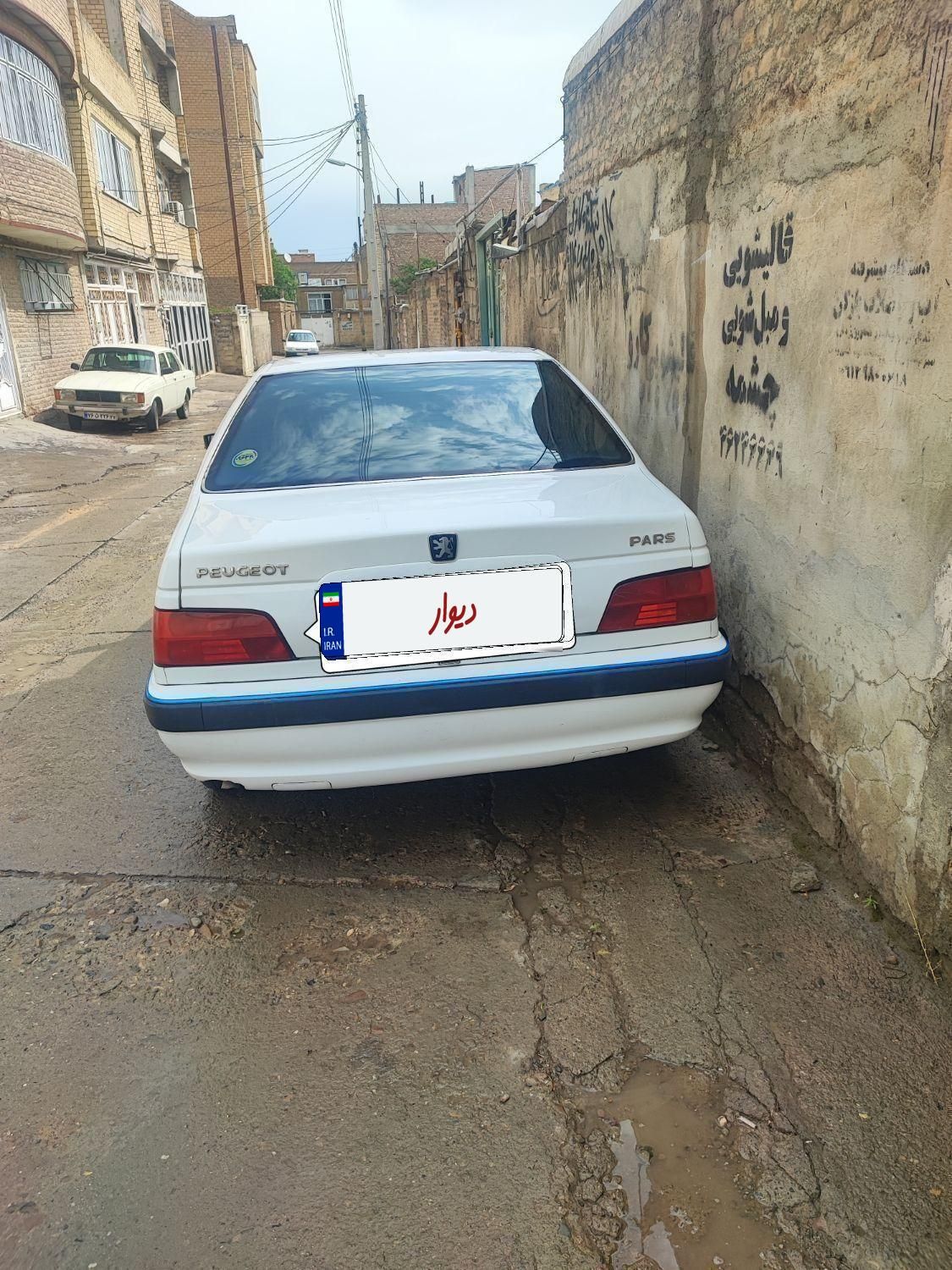 پژو پارس دوگانه سوز - 1392