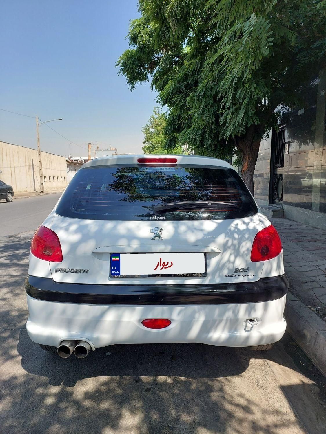 پژو 206 تیپ 2 - 1398