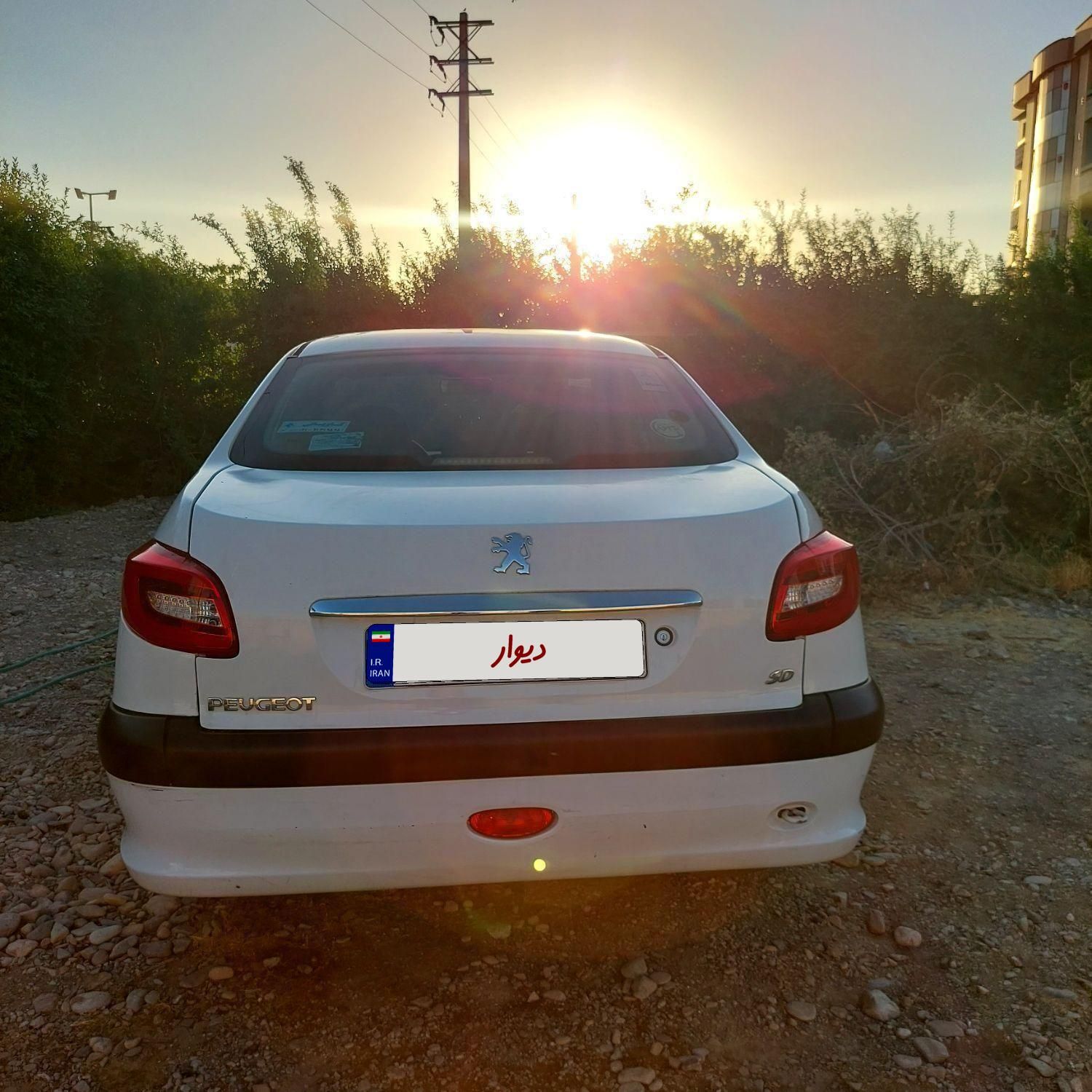 پژو ۲۰۶ صندوق دار v9 - 1388