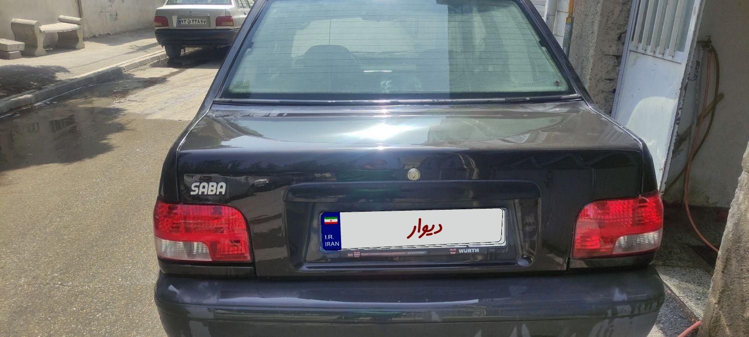 پراید صبا بنزینی - 1387