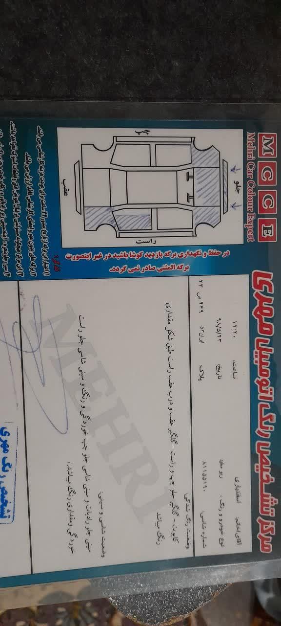 کیا ریو هاچ بک فول UB - 2015