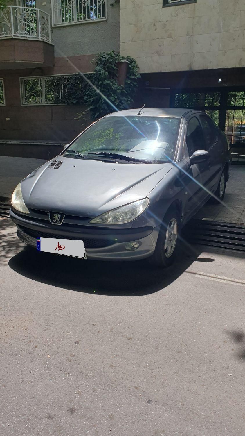 پژو ۲۰۶ صندوق دار v8 - 1390