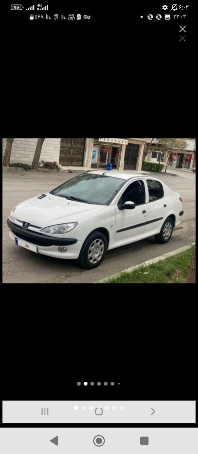پژو ۲۰۶ صندوق دار v8 - 1394