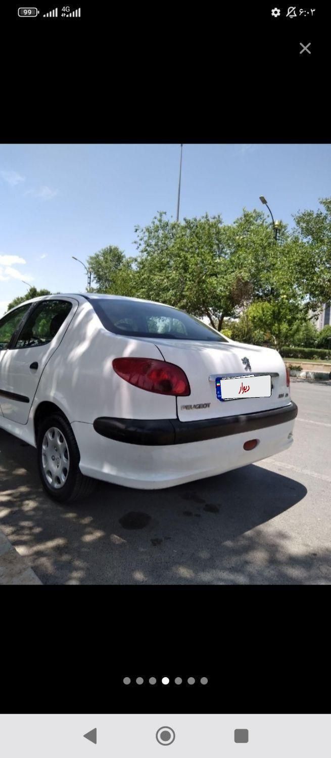 پژو ۲۰۶ صندوق دار v8 - 1394